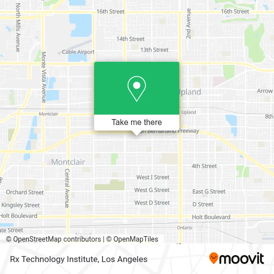 Rx Technology Institute map