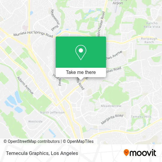 Temecula Graphics map