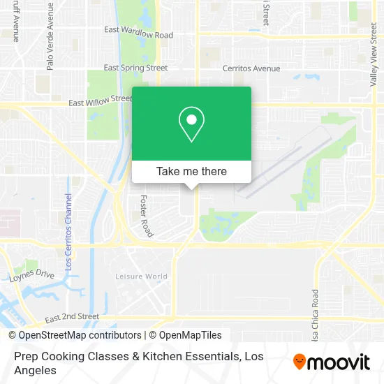 Prep Cooking Classes & Kitchen Essentials map