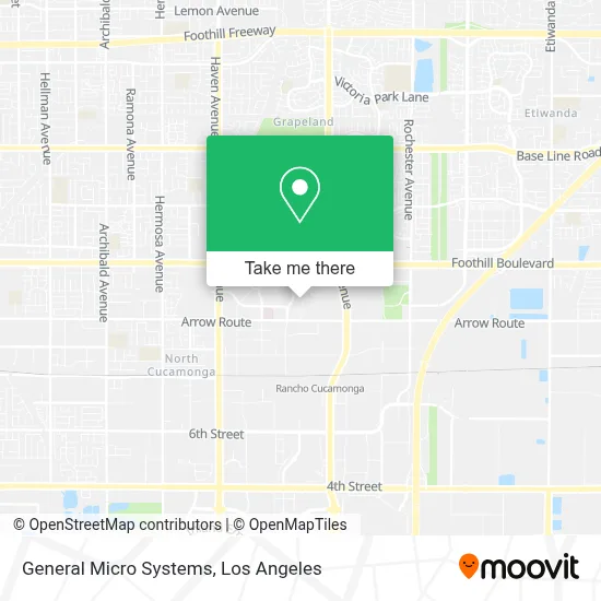 General Micro Systems map