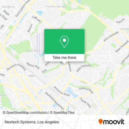 Nextech Systems map