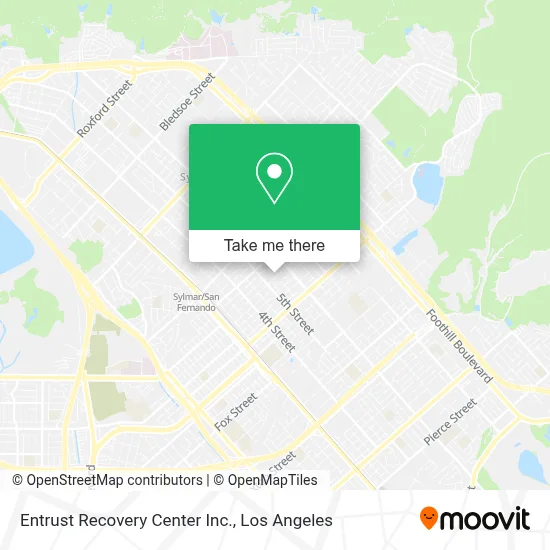 Entrust Recovery Center Inc. map