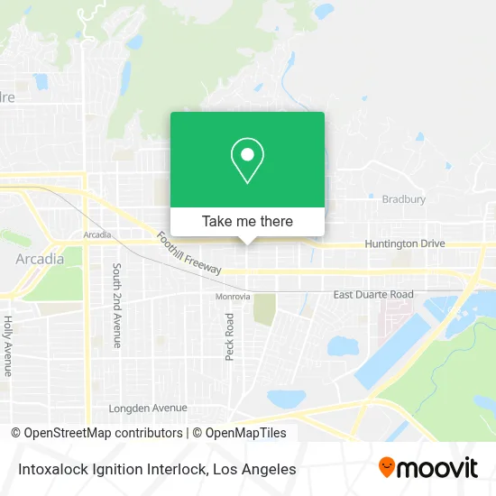Intoxalock Ignition Interlock map