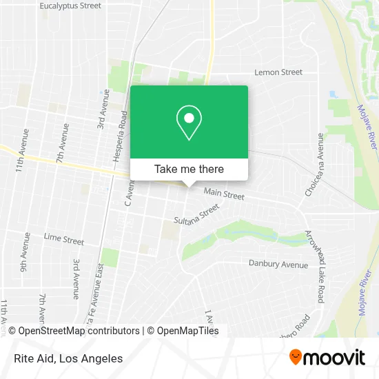 Rite Aid map
