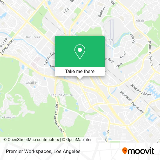 Premier Workspaces map