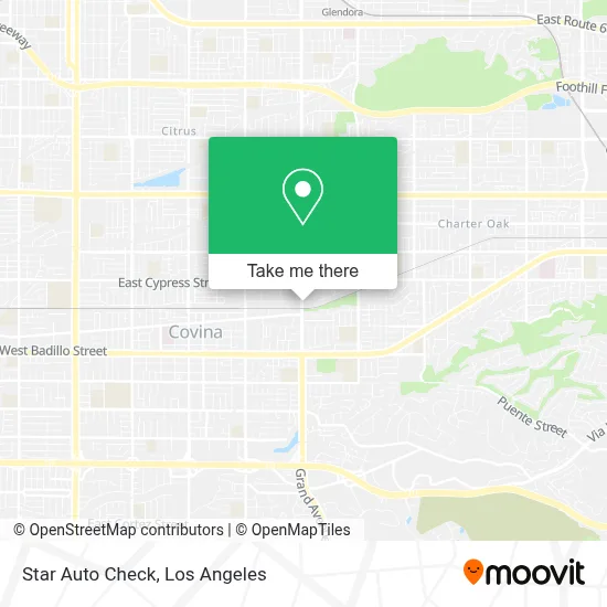 Star Auto Check map