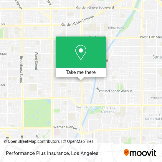 Performance Plus Insurance map