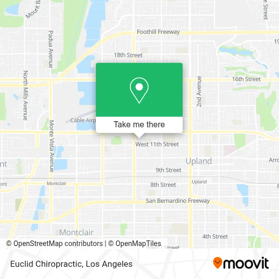 Euclid Chiropractic map