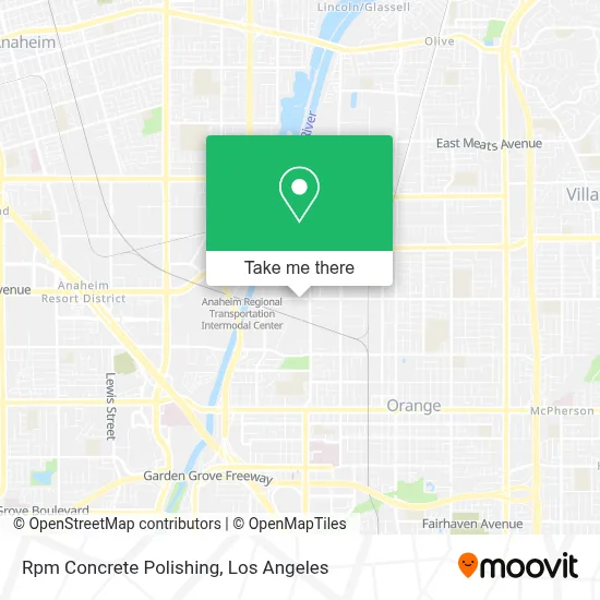 Rpm Concrete Polishing map