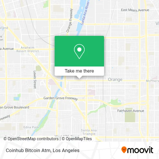 Coinhub Bitcoin Atm map