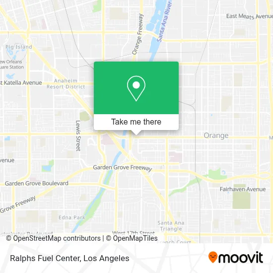 Ralphs Fuel Center map