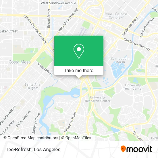 Tec-Refresh map