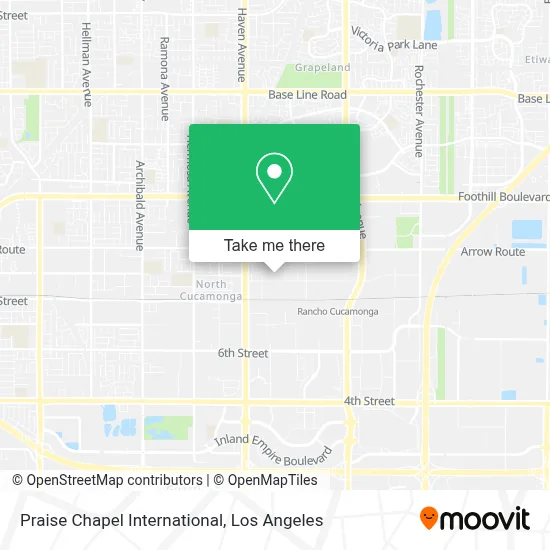 Praise Chapel International map