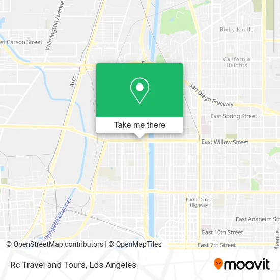 Rc Travel and Tours map