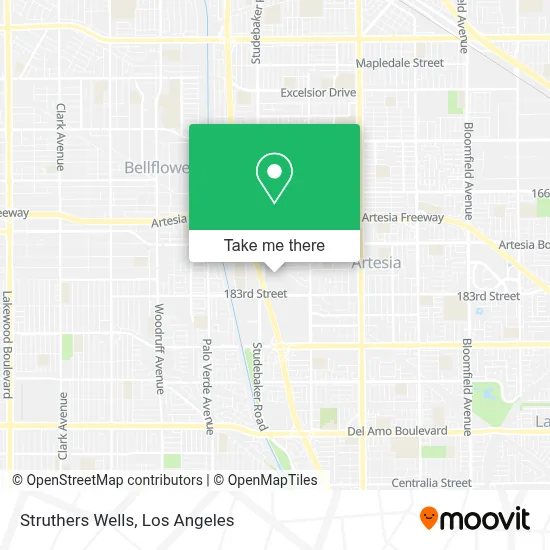 Struthers Wells map