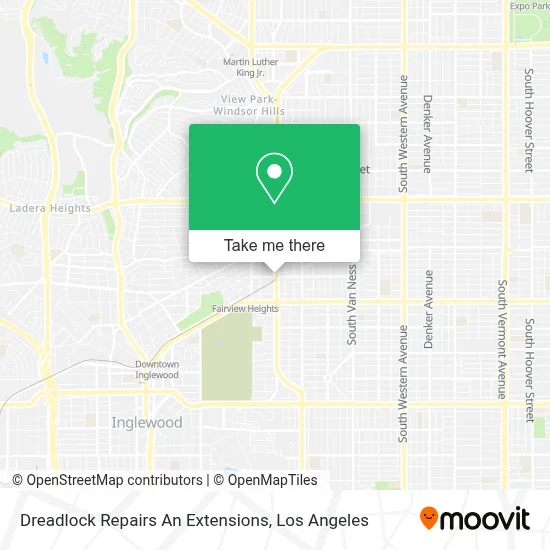 Dreadlock Repairs An Extensions map