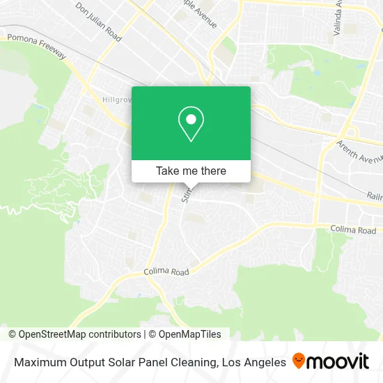 Maximum Output Solar Panel Cleaning map