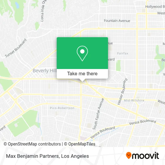 Max Benjamin Partners map