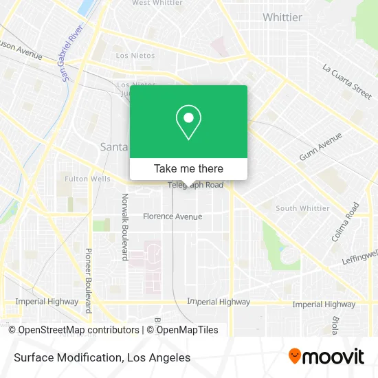Surface Modification map