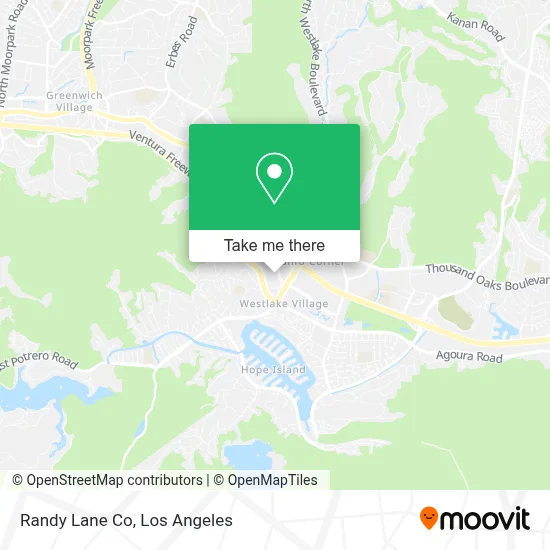 Randy Lane Co map