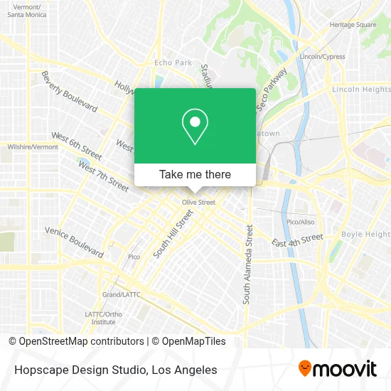 Hopscape Design Studio map