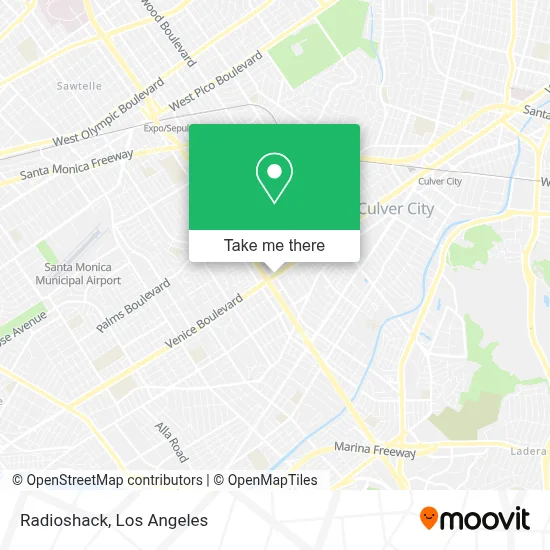 Radioshack map