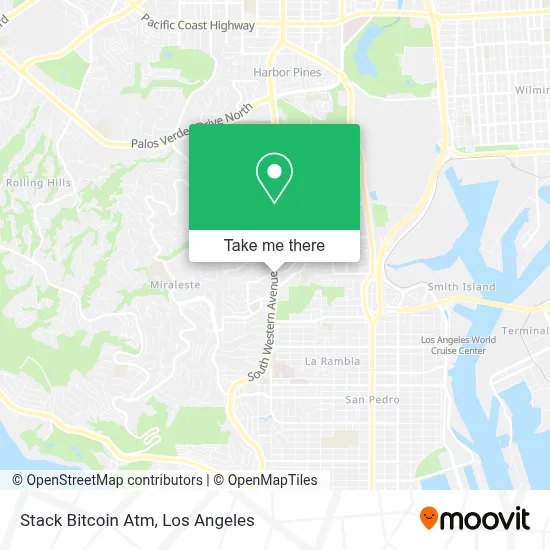 Stack Bitcoin Atm map