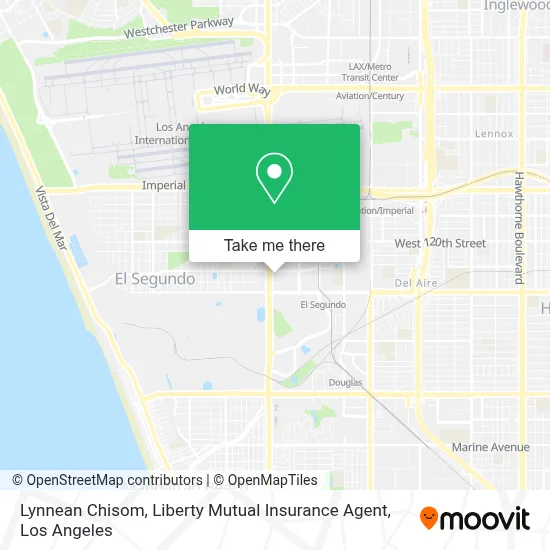 Lynnean Chisom, Liberty Mutual Insurance Agent map