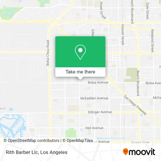 Rith Barber Llc map