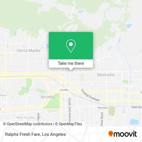 Ralphs Fresh Fare map
