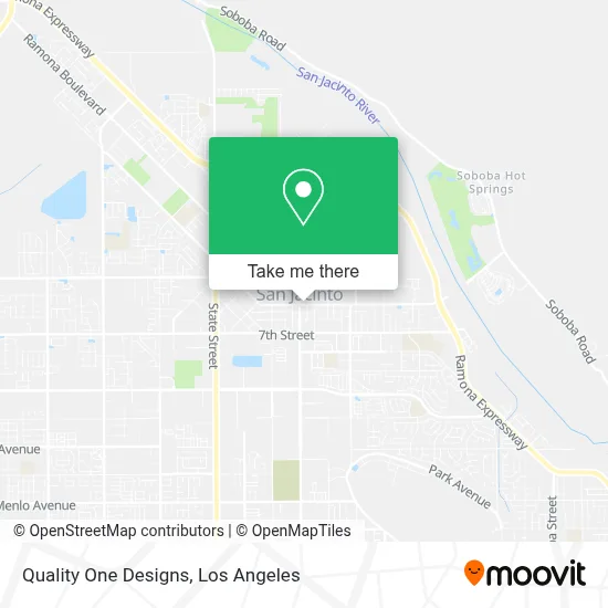 Quality One Designs map
