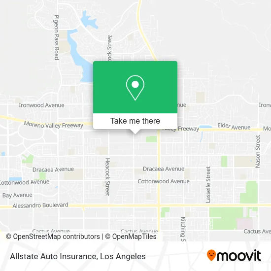 Allstate Auto Insurance map