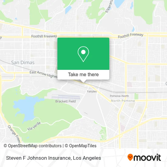 Steven F Johnson Insurance map