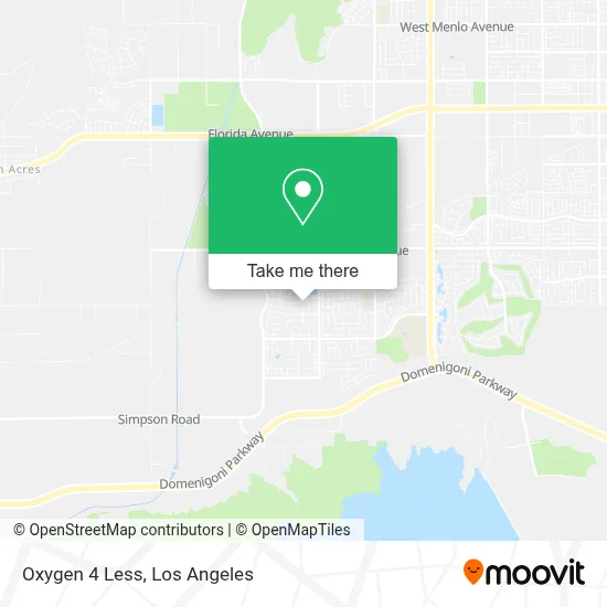 Oxygen 4 Less map