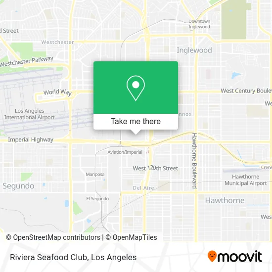 Riviera Seafood Club map