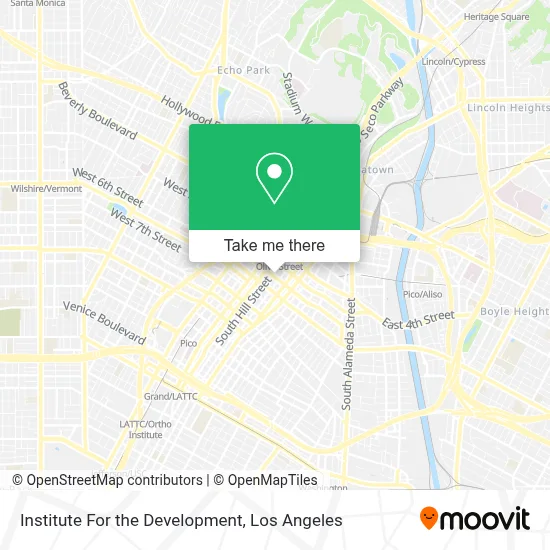Institute For the Development map