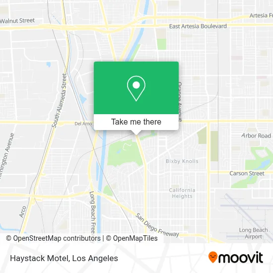 Haystack Motel map