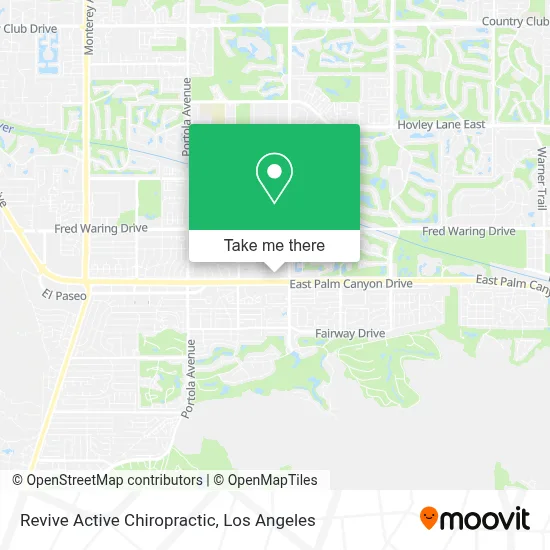 Revive Active Chiropractic map