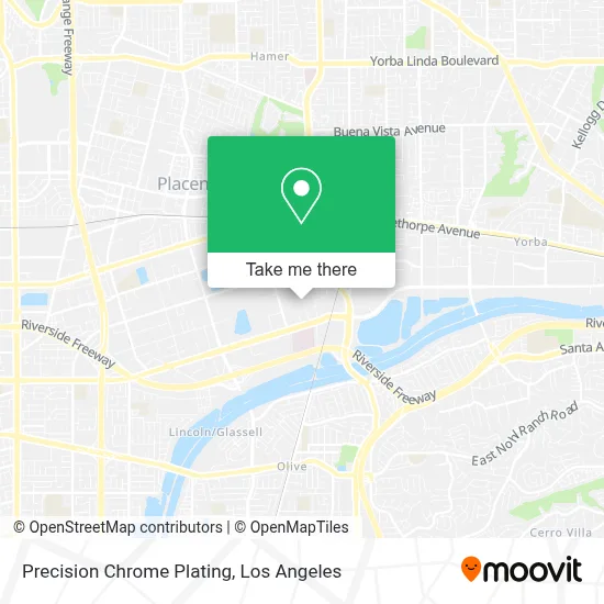 Precision Chrome Plating map