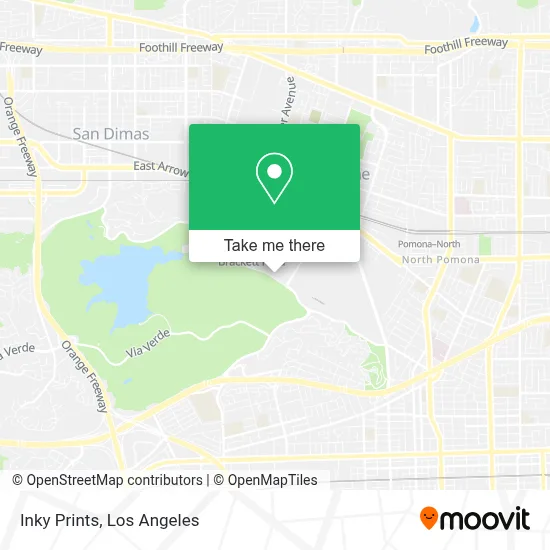 Inky Prints map
