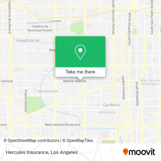 Hercules Insurance map