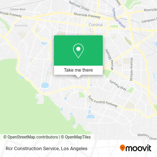 Rcr Construction Service map