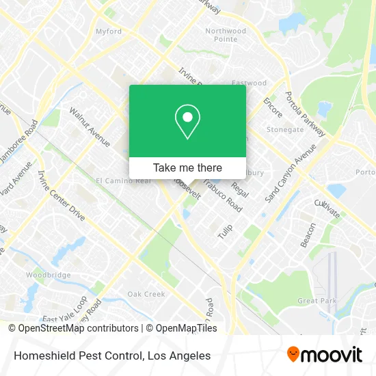 Homeshield Pest Control map