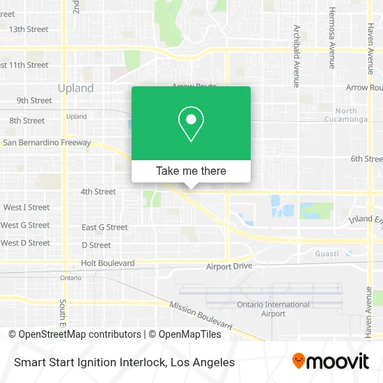 Smart Start Ignition Interlock map