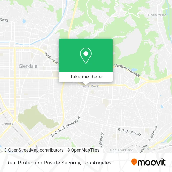 Real Protection Private Security map