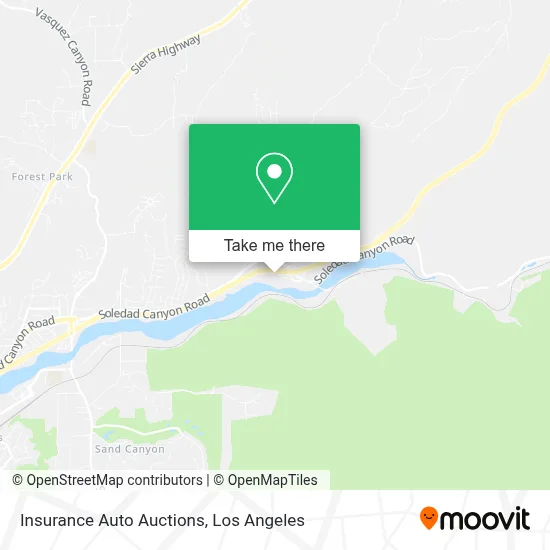Insurance Auto Auctions map