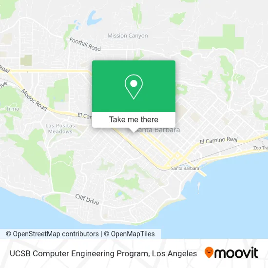 UCSB Computer Engineering Program map