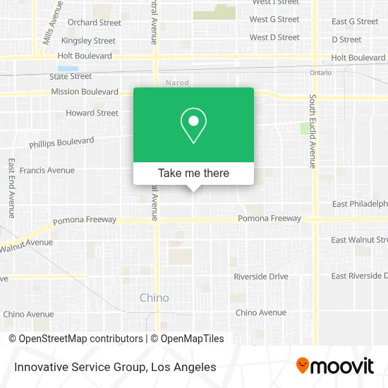 Innovative Service Group map
