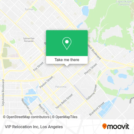 VIP Relocation Inc map