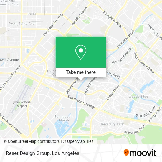 Reset Design Group map